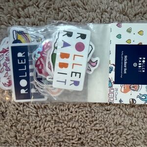 Roller Rabbit Blue and Multicolor Sticker Pack